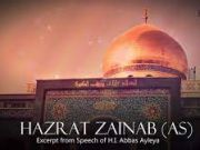 Nacimiento y la vida de la señora Zainab hija de Imam Alí (AS) Nacimiento y la vida de la señora Zainab hija de Imam Alí (AS)