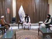 دیدار معاون شورای علمای شیعه افغانستان با معاون نخست وزیر طالبان دیدار معاون شورای علمای شیعه افغانستان با معاون نخست وزیر طالبان