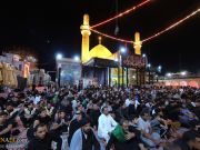مراسم عزاداری شهادت امام حسن عسکری(ع) در شهر سامراء مراسم عزاداری شهادت امام حسن عسکری(ع) در شهر سامراء