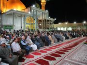 الأمانة العامة للعتبة العسكرية المقدسة تقيم حفلها السنوي بولادة الامام الحجة (عجل الله فرجه الشريف) الأمانة العامة للعتبة العسكرية المقدسة تقيم حفلها السنوي بولادة الامام الحجة (عجل الله فرجه الشريف)