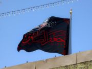 سیاه پوش شدن آستان مطهرعلوی به مناسبت شهادت امام صادق (ع) سیاه پوش شدن آستان مطهرعلوی به مناسبت شهادت امام صادق (ع)