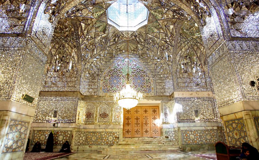 french pilgrims i wish to be servant of imam reza holy shrine