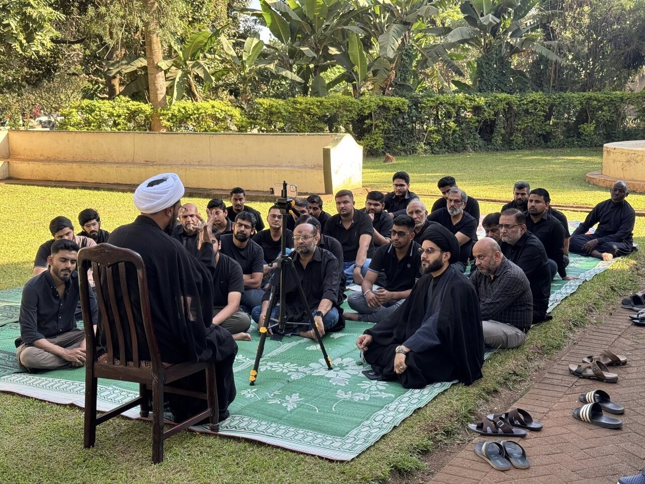 مراسم شهادت بانوی بهشتیان در قاره آفریقا