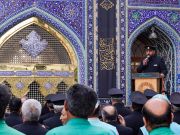 Tasua mourning ceremony at Imam Reza (AS) holy shrine