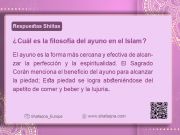 Respuestas Shiítas: ¿Cuál es la filosofía del ayuno en el Islam? Respuestas Shiítas: ¿Cuál es la filosofía del ayuno en el Islam?