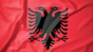 albania flag