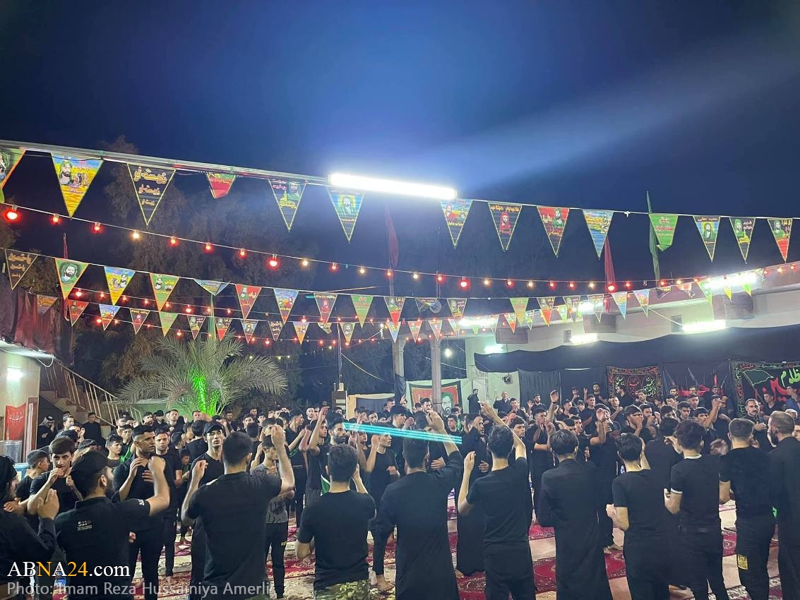 Photos: Muharram mourning nights at Imam al-Reza Hussainiya in Amerli town