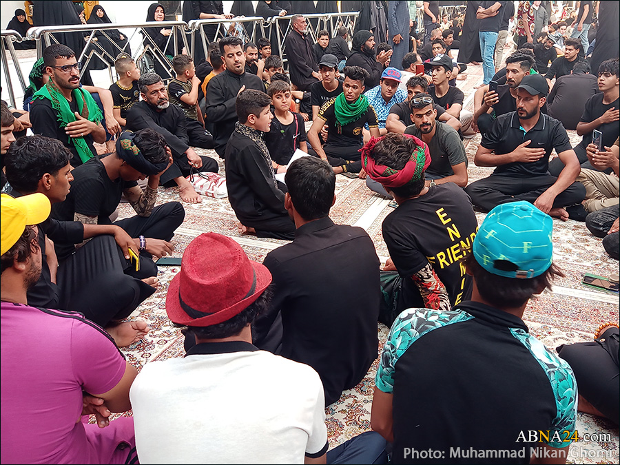 Photos: Mourning ceremony of Prophet demise, Imam Hassan martyrdom at Imam Ali holy shrine