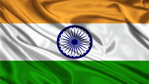 India flag