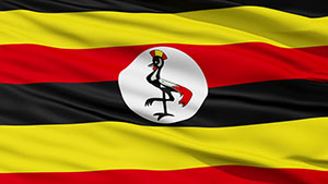 Uganda flag